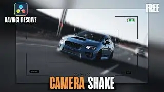 Add Instant Impact with Camera Shake Effect in DaVinci Resolve | Free