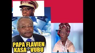 HOMMAGE DE JUSTINE M'POYO KASA-VUBU À FLAVIEN KASA-VUBU