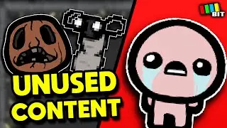 The Binding of Isaac Unused Content | LOST BITS [TetraBitGaming]