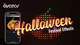Smart Curtain Lights - Halloween Theme Effects