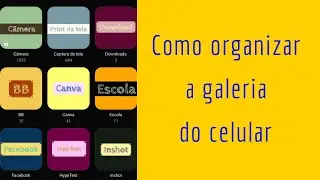 Como organizar a galeria do celular -- 22