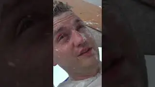 Прическа из муки. #shorts