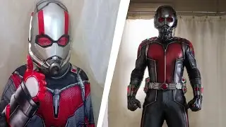 Live-Action Recreating Ant-Man Tries on His Suit on for the First Time Scene