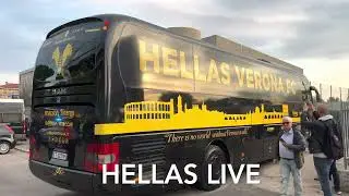 Hellas Verona-Milan, l’arrivo dei pullman