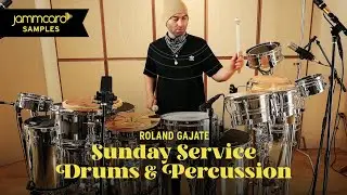 Roland Gajate: Sunday Service Drums & Percussion sample pack | Jammcard Samples on Splice