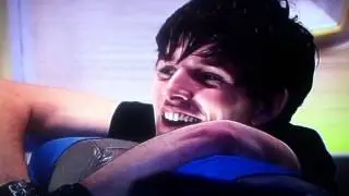 Jethro's face.