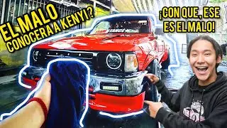 Modifique mi PICKUP TOYOTA 22R para conocer a @kenyinakamura *Nuevos Cinturones* | STANCE TRUCK