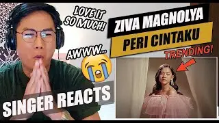 Ziva Magnolya - Peri Cintaku (Official Music Video) | SINGER REACTION