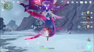 Shadow Amidst Snowstorms Act 2 - FellFlower Boss Fight + Cutscene | Genshin Impact