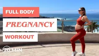 20 MIN FULL BODY WORKOUT | PREGNANT (ALL TRIMESTERS) & FOR BEGINNERS | Evelyn Selke