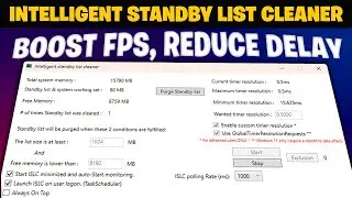 ISLC (Intelligent Standby List Cleaner) - Boost FPS and Reduce Latency! (2025)