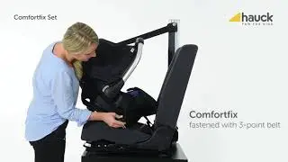Hauck Comfort Fix ISOFIX Car Seat & Base (Black)