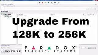Paradox EVO192 Firmware upgrade from 128K to 256K