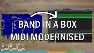 Band in a Box - DOS MIDI to Logic