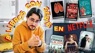 8 LIBROS con serie en NETFLIX 🍿