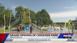 Creekside Park holds grand opening