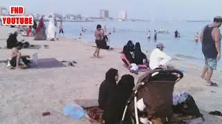 PANTAI PINGGIR KOTA DI ARAB SAUDI TEMPAT BERJEMUR LAKI PEREMPUAN