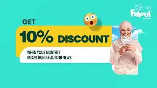 Get 10% discount when your monthly smart bundle auto renews!