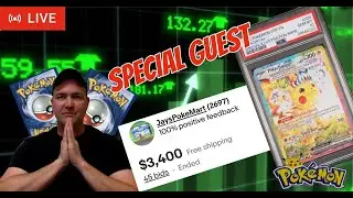 Live Pokemon Market Chat With JaysPokeMart The Man Behind The $1,000,000 Pikachu