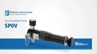 SP0V Gas Sampling Pump Setup and Uses | Ralston Instruments