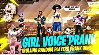 Girl voice prank with world chat player 🤣 || freefire prank video || #prank#freefire#prankvideo