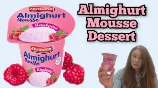 Almighurt Mousse Dessert mit Himbeere probiert