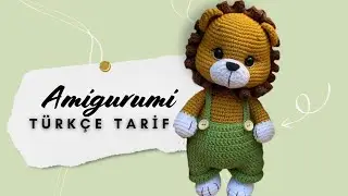 AMİGURUMİ ASLAN YAPIMI