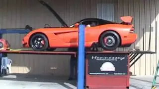 2009 Viper ACR Hennessey Venom 700R Dyno Test