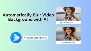 How to Automatically Blur Video Background with AI