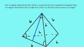 12.2 Surface Area of Pyramids