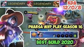 Pharsa MVP Play Season 16 Best Build 2020 - Mobile Legends