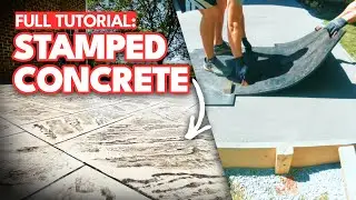 Stamped Concrete Masterclass : form, pour, stamp & seal
