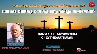 Nanma allathonnum| Yeshu Yeshu avan arilum valyavan| Malayalam Christian instrumental song| Sax| JSP