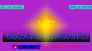 Discourse,Introduction to Discourse|Urdu|English|The language lab|