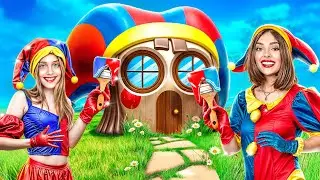 Мы построили секретный домик POMNI! The Amazing Digital Circus!
