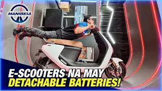 Segway E-Scooters with Detachable Batteries | Test Riding the E110L & E300SE
