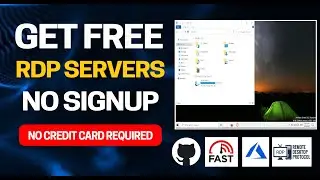 UPDATED 🔥| GET FREE RDP SERVER | HOW TO RUN RDP SERVER