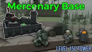 The New Level 150 TDS Tower Is Very OP! [Mercenary Base] | Roblox TDS (v1.19.1)