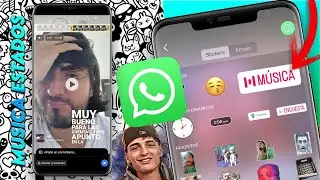 AGREGAR MUSICA en las FOTOS DE ESTADOS de WHATSAPP * Metodo FACIL Y DEFINITIVO 🔥