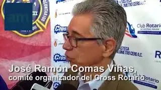 José Ramón Comas Viñas, comité organizador del Cross Rotario.