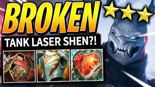 BEST TANK LASER SHEN 3 BUILD in TFT Set 11! - Teamfight Tactics Ranked I Patch 14.8B Best Comps