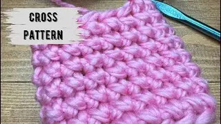 Very very Simple Crochet Cross pattern. Detailed Tutorial