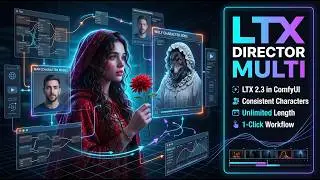 How To Create Long AI Movies with LTX Director Multi in ComfyUI