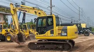 KOMATSU PC120-8 www.thaispmotor.com 092-2525952 / 081-2990958