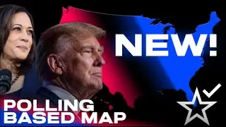 2024 Electoral Map Based on NEW POLLS in EVERY STATE