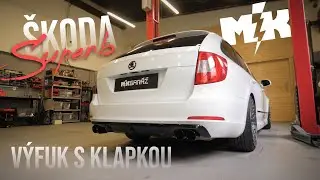Škoda Superb 2.0TSI s klapkovým výfukem