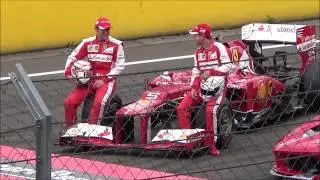 Sebastian Vettel Hungaroring Ferrari racing days 2015.06.28 Full show