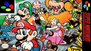 SUPER MARIO KART - Super Nintendo