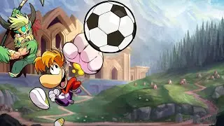 Playing some Brawlhalla Soccer...