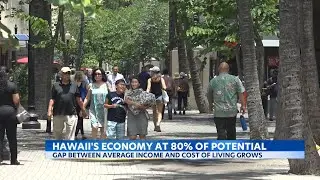 Hawaii's economy at 80% of potential, according to business expert